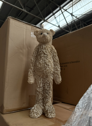 Ca. 24x Polyester beer groot 46 cm